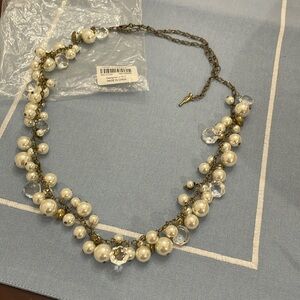 Chloe + Isabel Pearl and Crystal Necklace